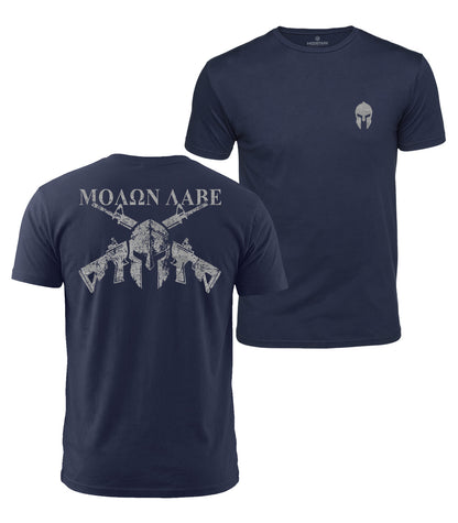 Molon Labe Warrior Cotton T-Shirt