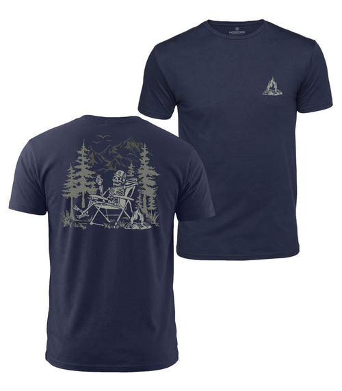 Camp Till I Die Cotton T-Shirt