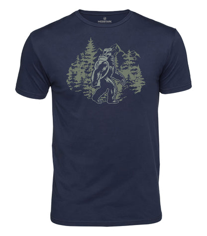 Bigfoot Golfing Cotton T-Shirt