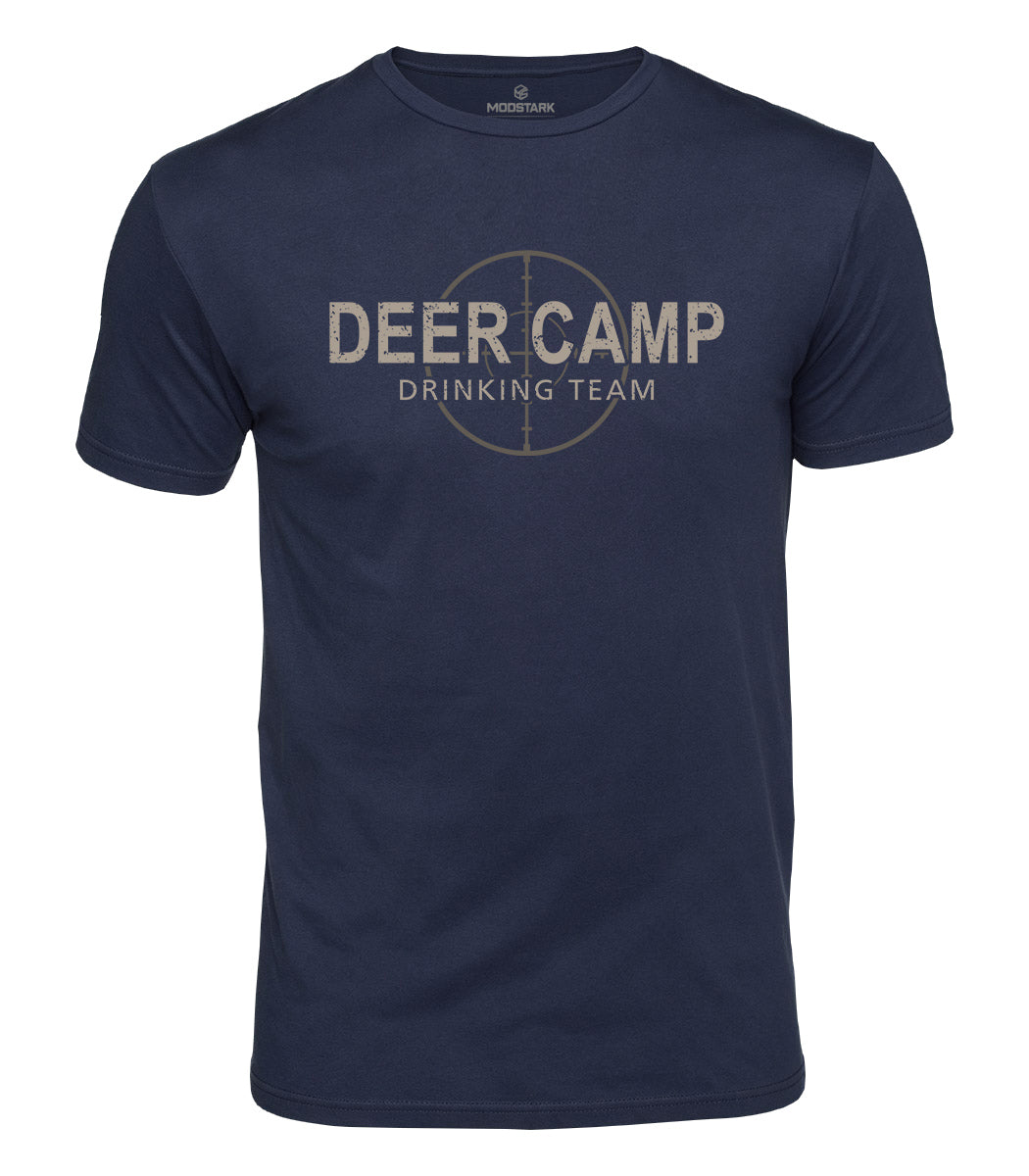 Deer Camp Drinking Team Cotton T-Shirt