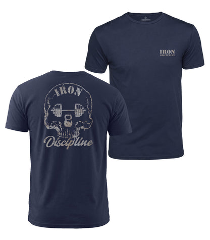 Discipline Skull Cotton T-Shirt