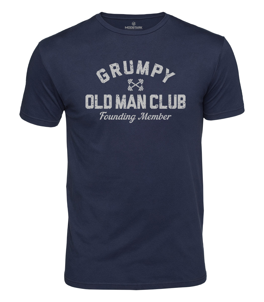 Grumpy Old Man Club Cotton T-Shirt
