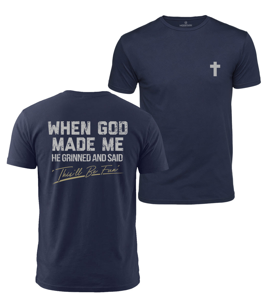 God-Made Cotton T-Shirt