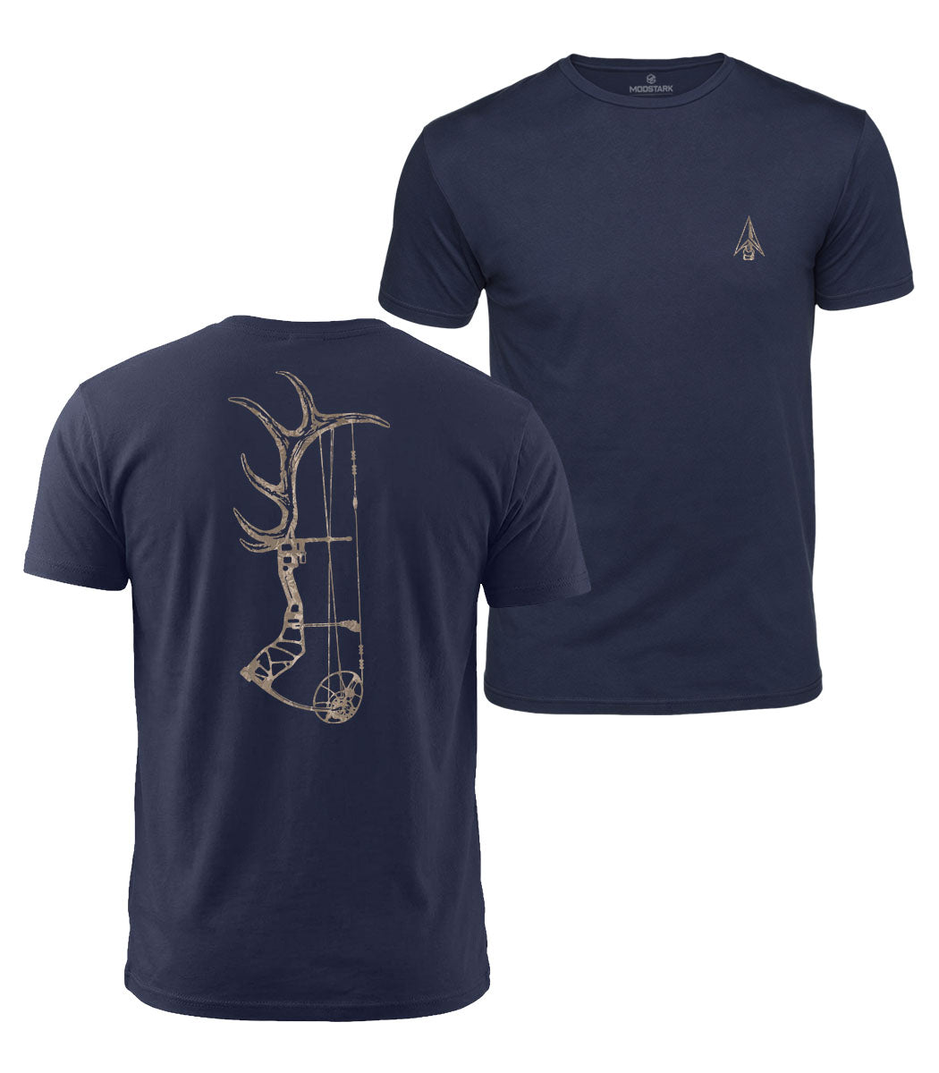 Bowhunting Antlers Cotton T-Shirt