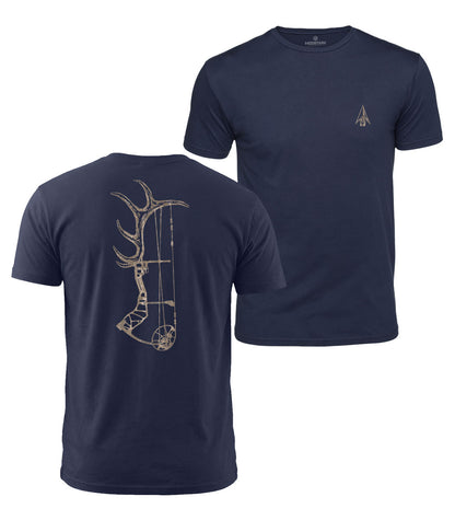 Bowhunting Antlers Cotton T-Shirt