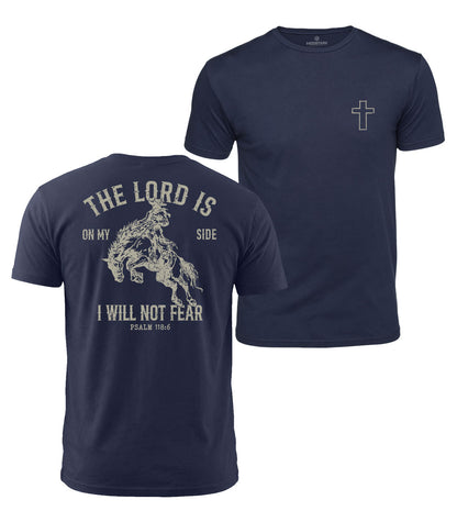 The Lord Is On My Side Cotton T-Shirt