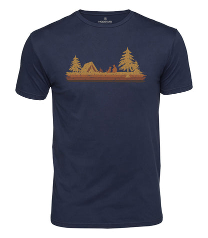 Wilderness Campfire Cotton T-Shirt
