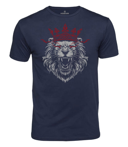 King Lion Graphic Cotton T-Shirt