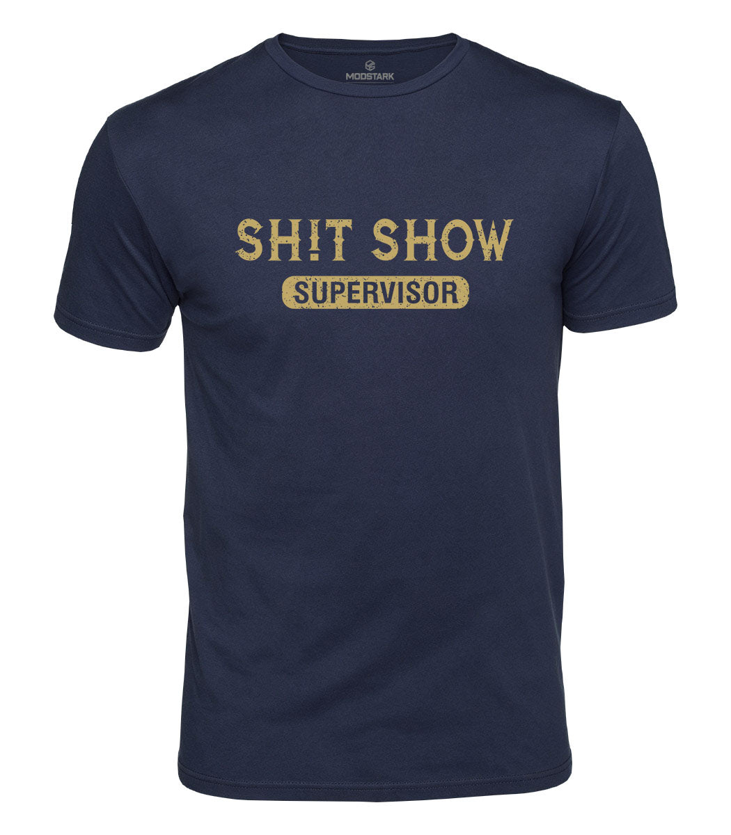 Funny Supervisor Cotton T-Shirt
