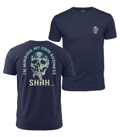 Minding My Own Business Cotton T-Shirt