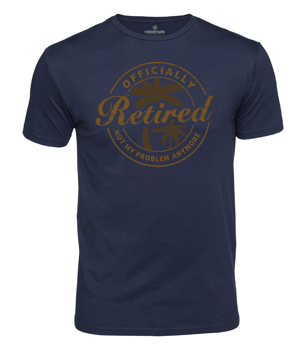 Officially Retired Cotton T-Shirt