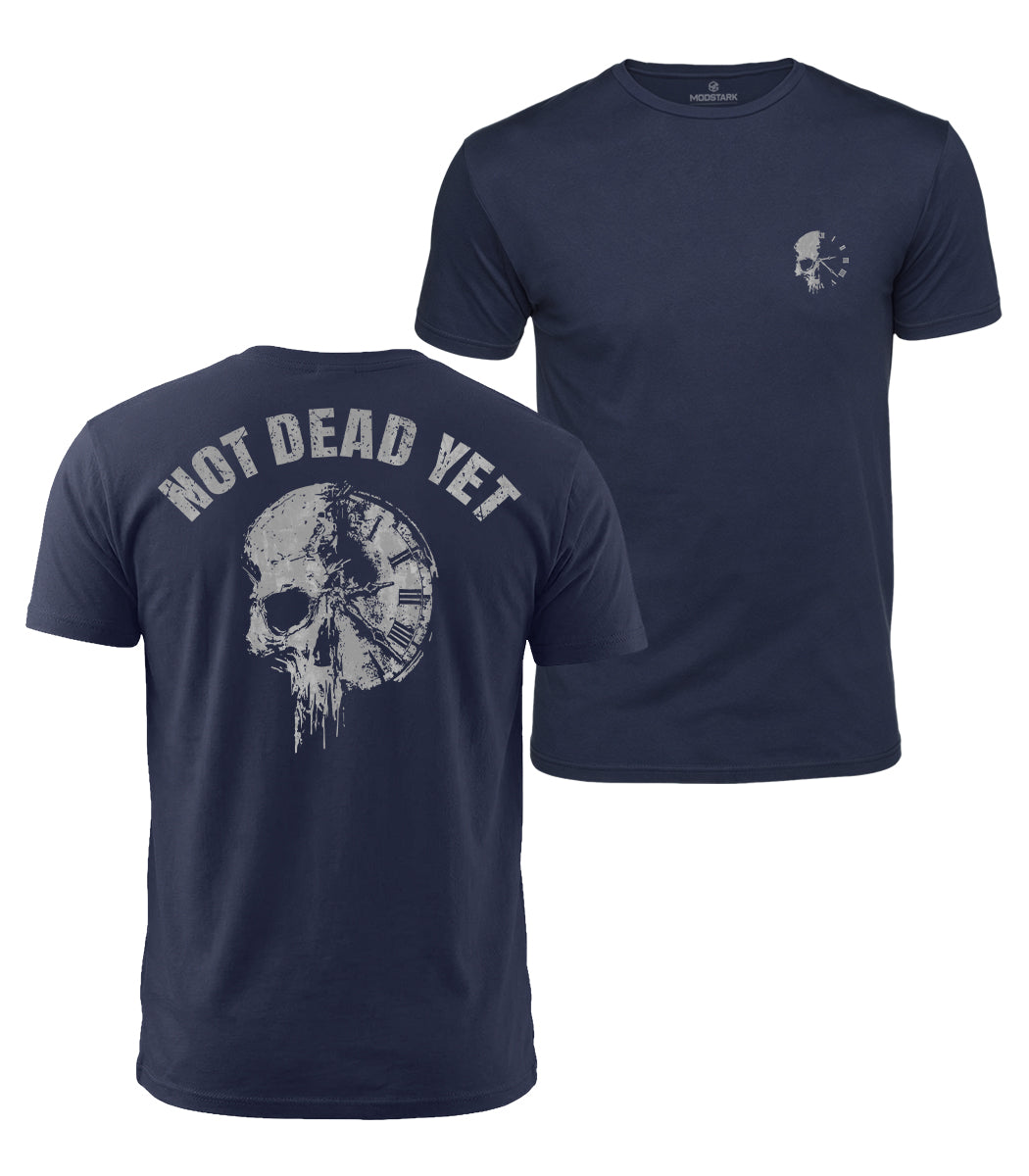 Not Dead Yet Skull Cotton T-Shirt