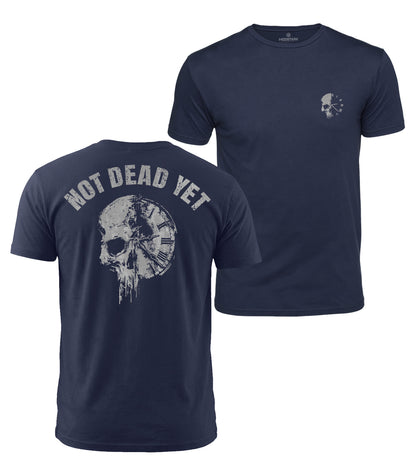 Not Dead Yet Skull Cotton T-Shirt