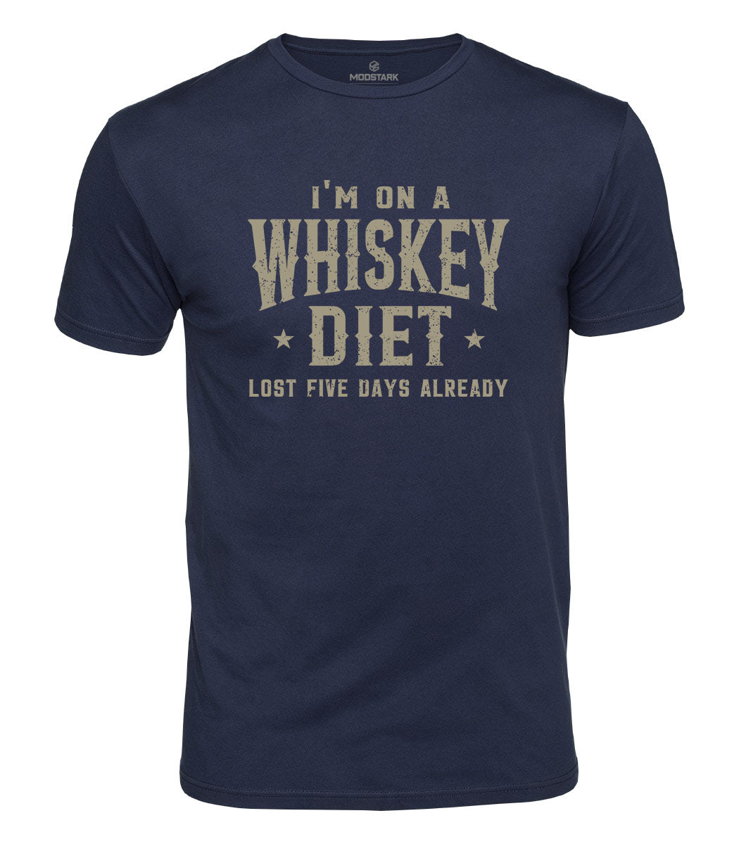 Whiskey Diet Cotton T-Shirt