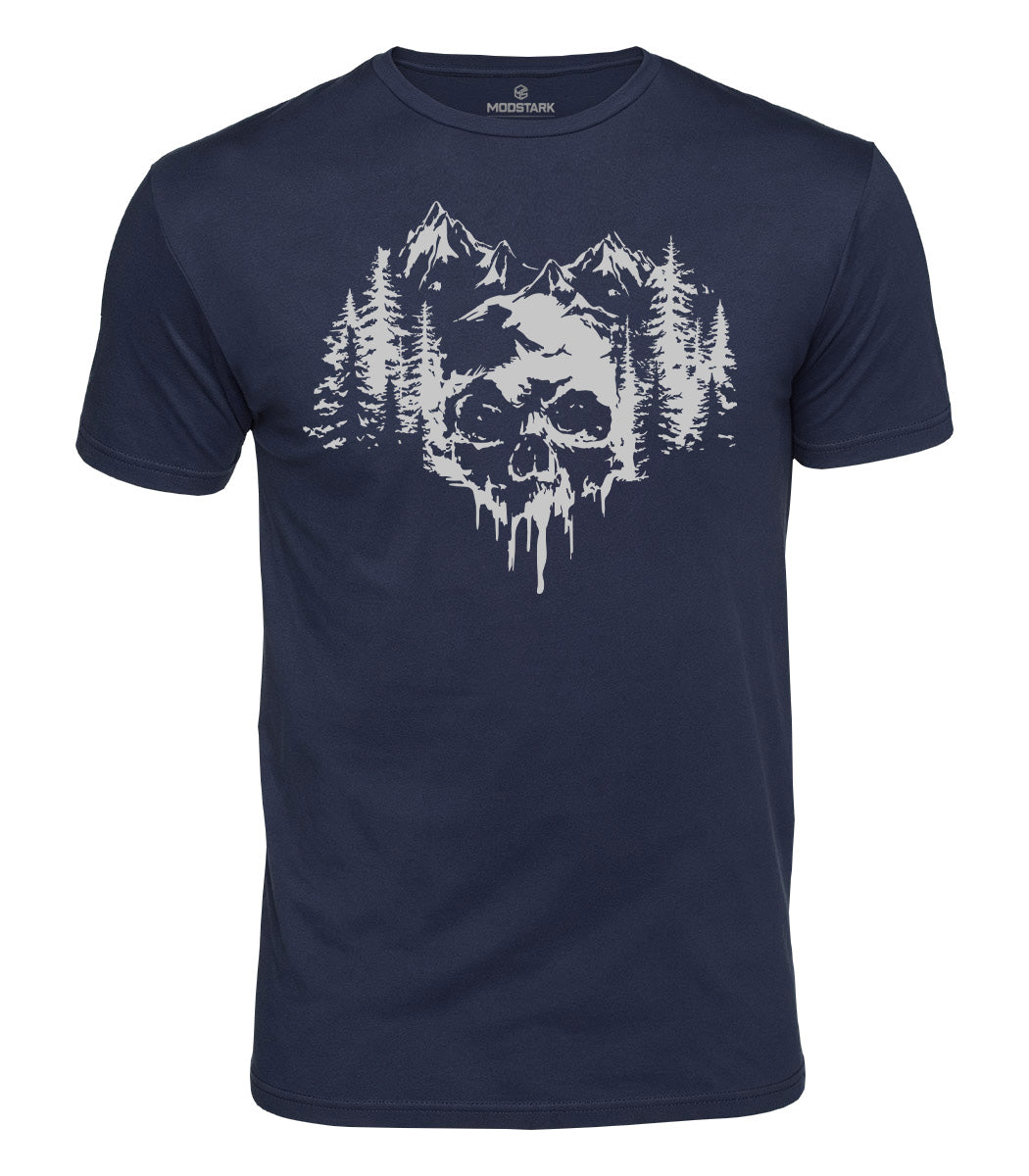 Skull Forest Cotton T-Shirt