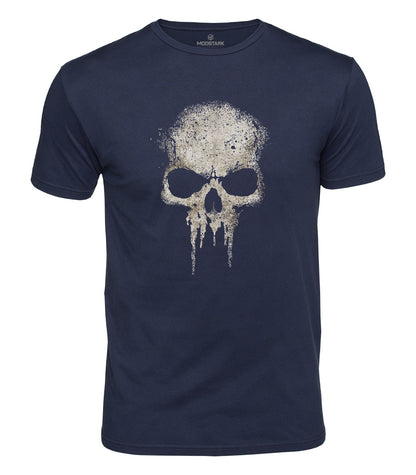 Dripping Skull Cotton T-Shirt