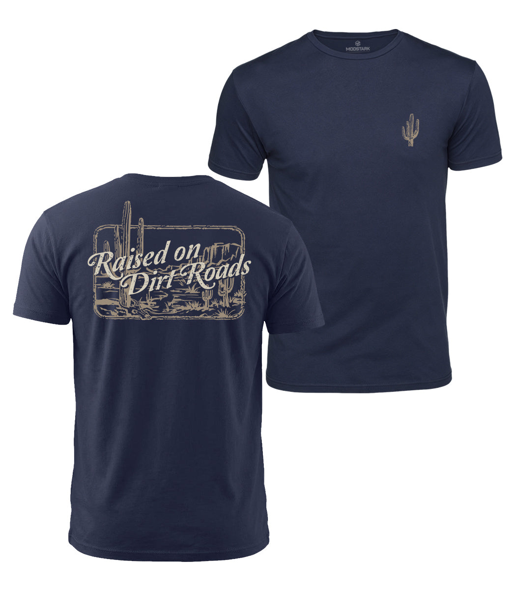 Raised On Dirt Roads Cotton T-Shirt