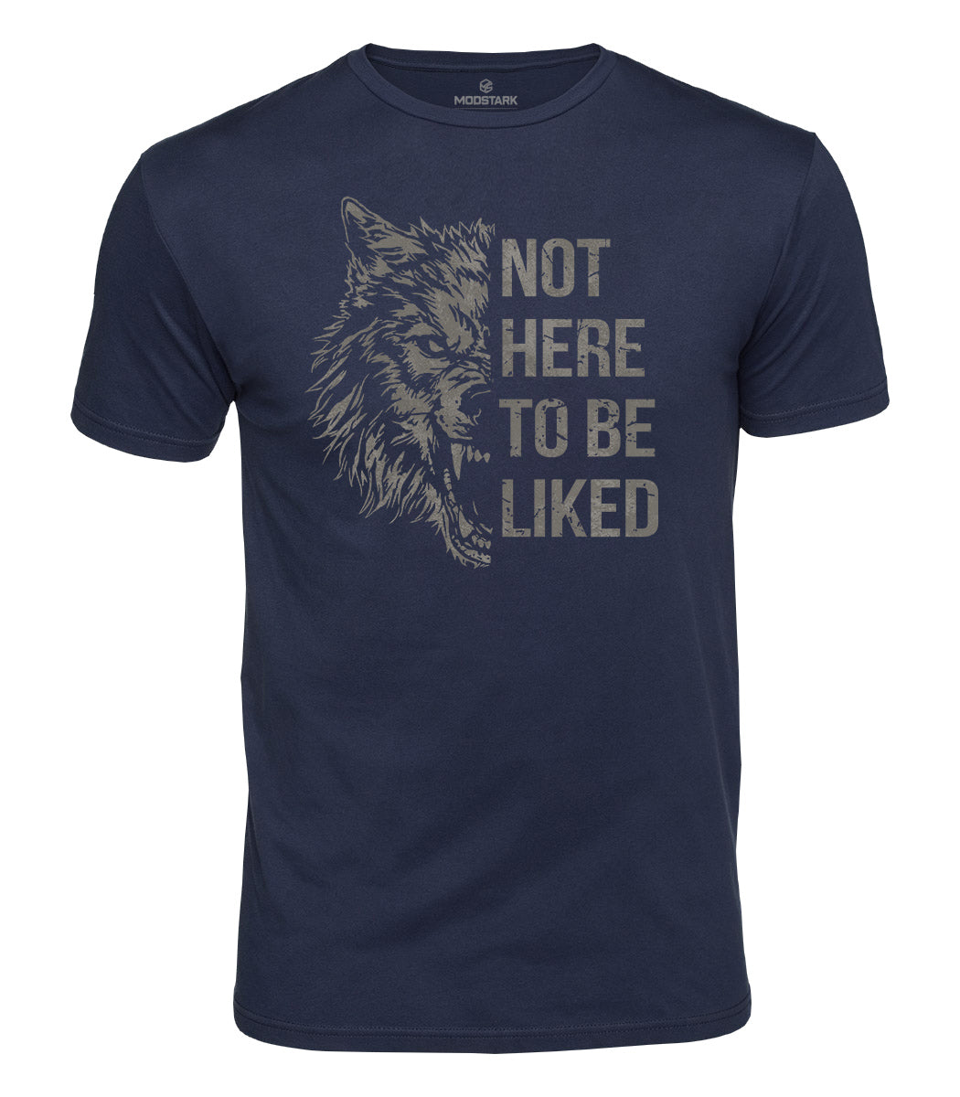 Not Here To Be Liked Cotton T-Shirt