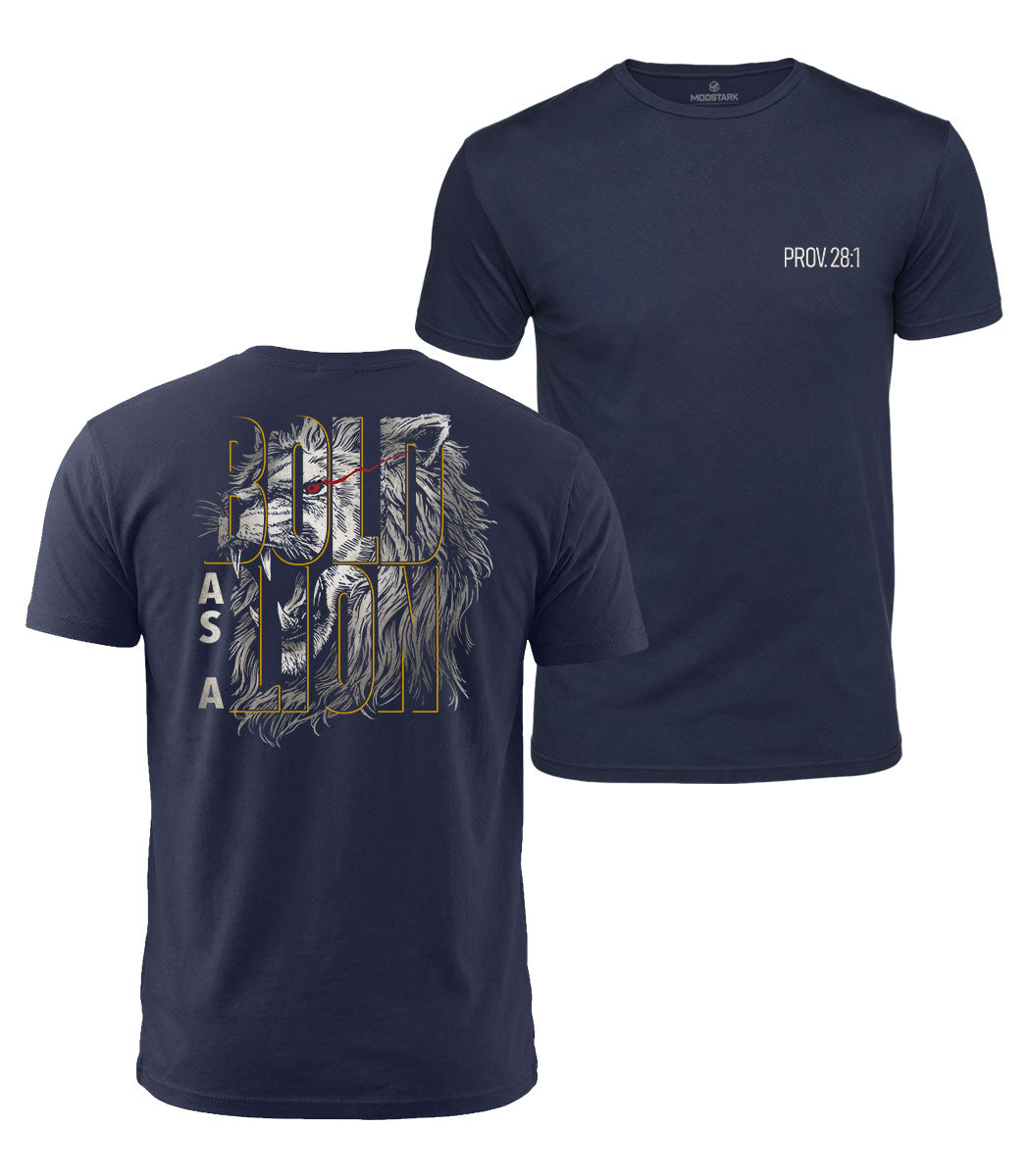 Bold As A Lion Cotton T-Shirt