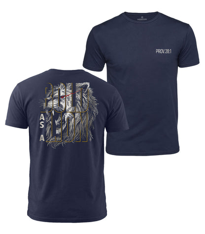 Bold As A Lion Cotton T-Shirt