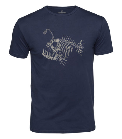 Anglerfish Skeleton Cotton T-Shirt