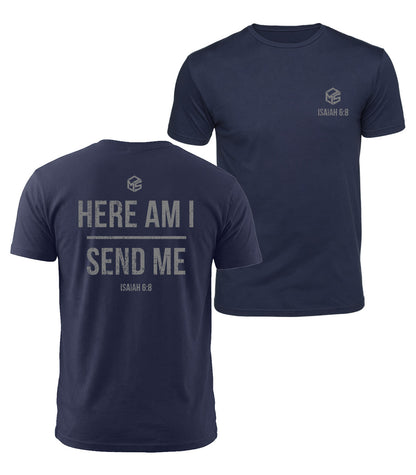 Here Am I Send Me Cotton T-Shirt
