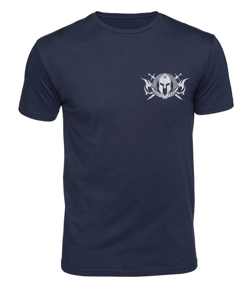Spartan Helmet Crest Cotton T-Shirt