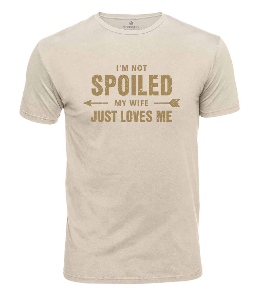 My Wife Just Loves Me Cotton T-Shirt