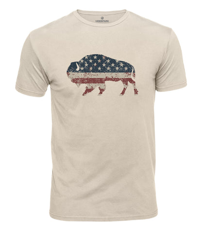 American Bison Cotton T-Shirt