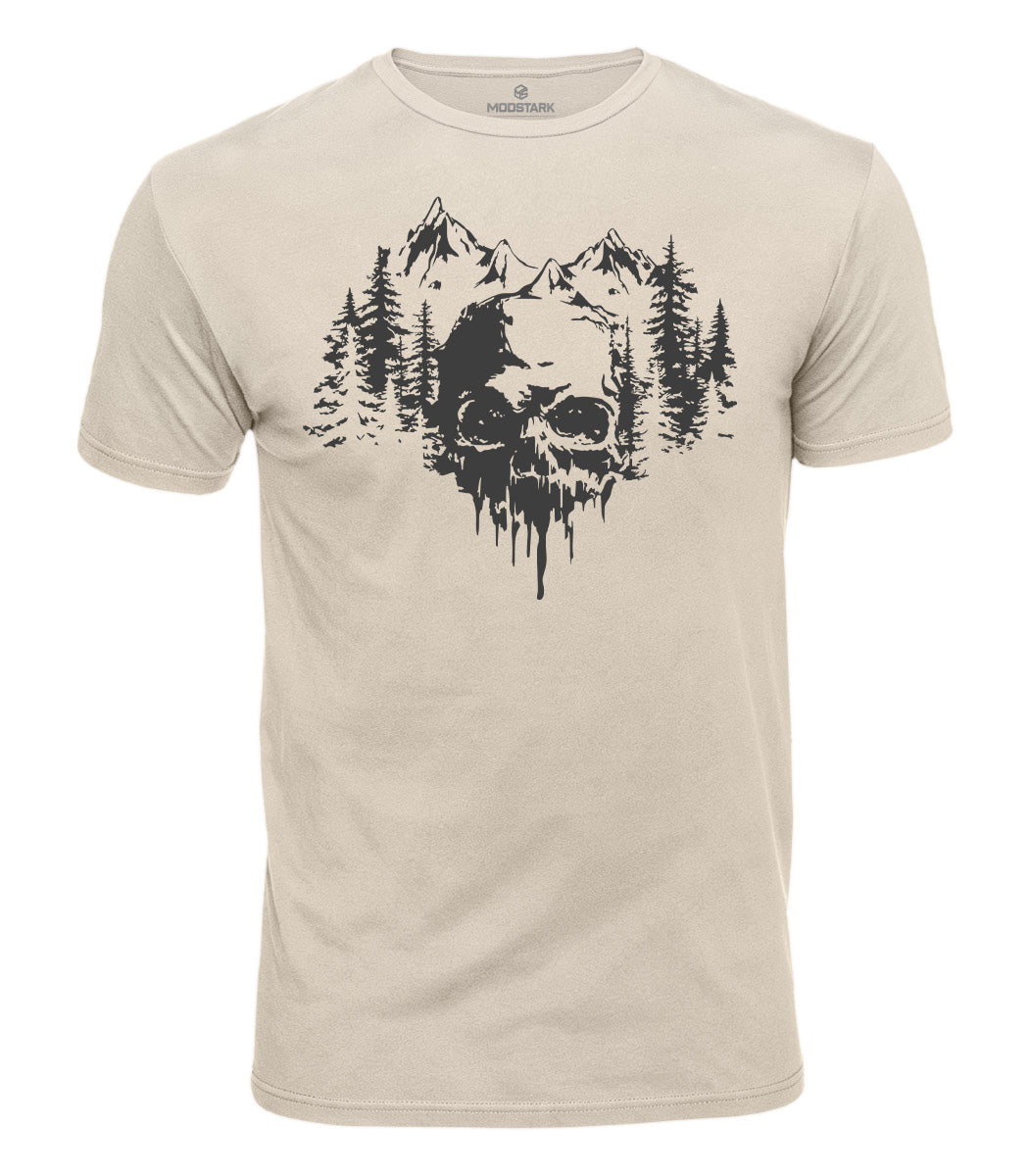 Skull Forest Cotton T-Shirt