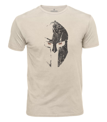 Spartan Helmet Graphic Cotton T-Shirt