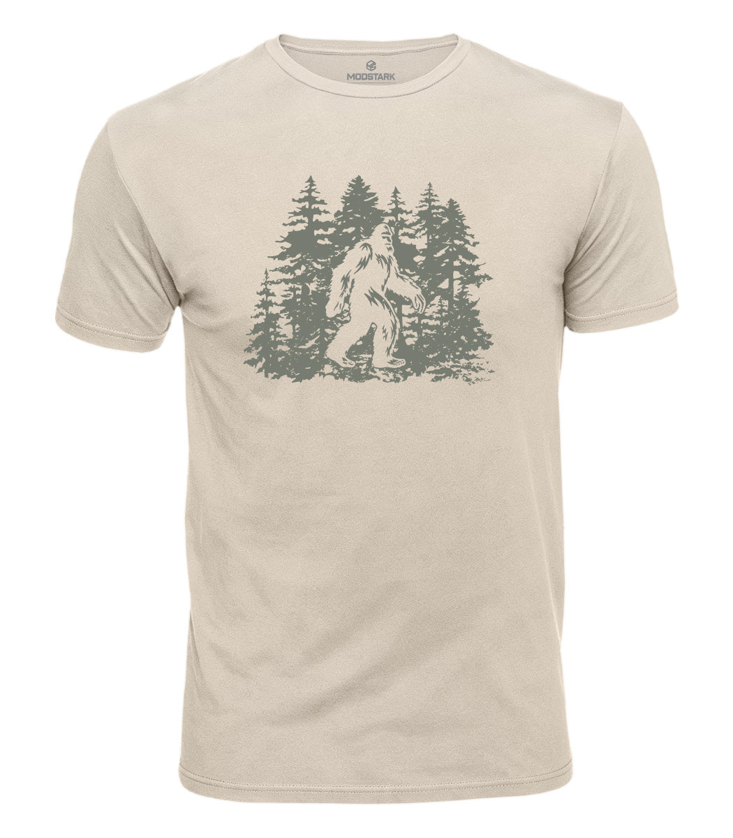 Bigfoot Forest Cotton T-Shirt