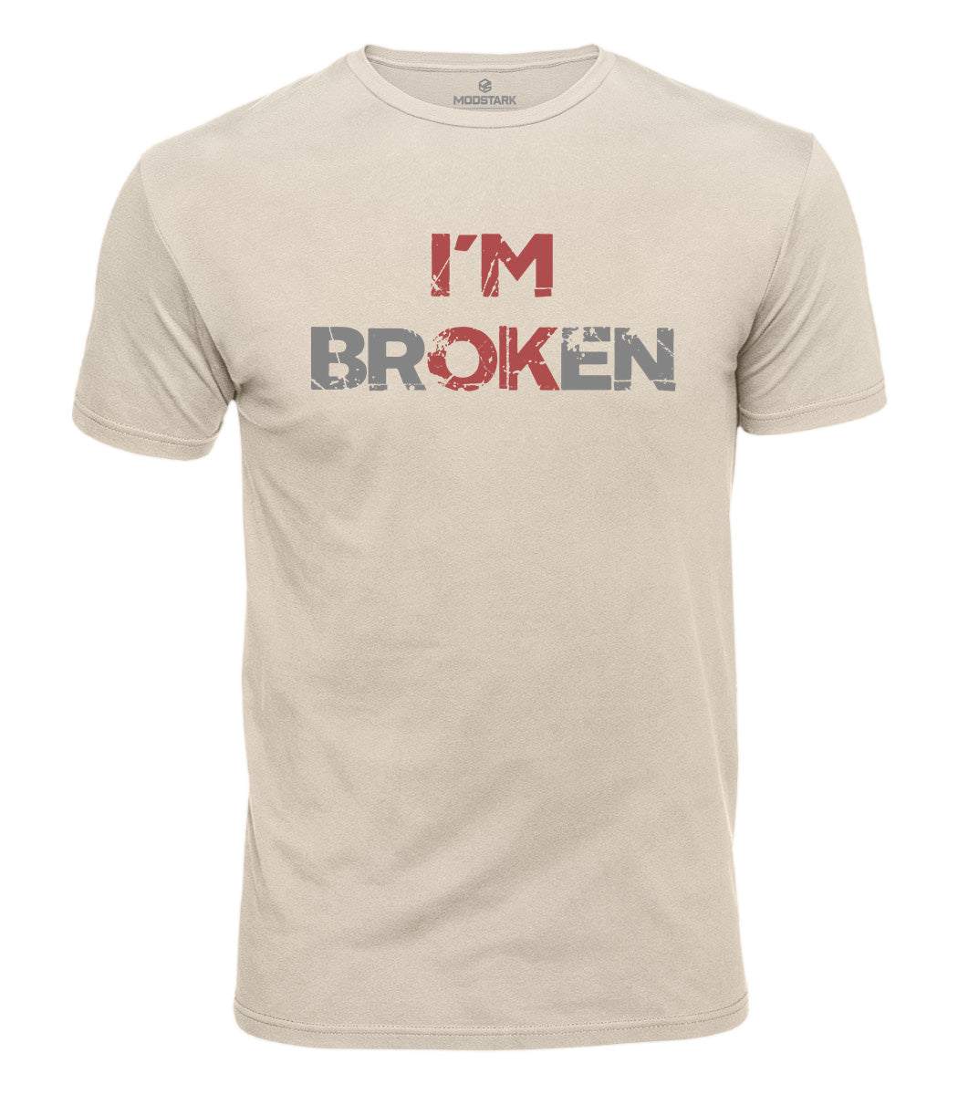 I'm Broken Graphic Cotton T-Shirt