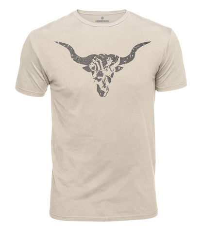 Cowboy Longhorn Cotton T-Shirt