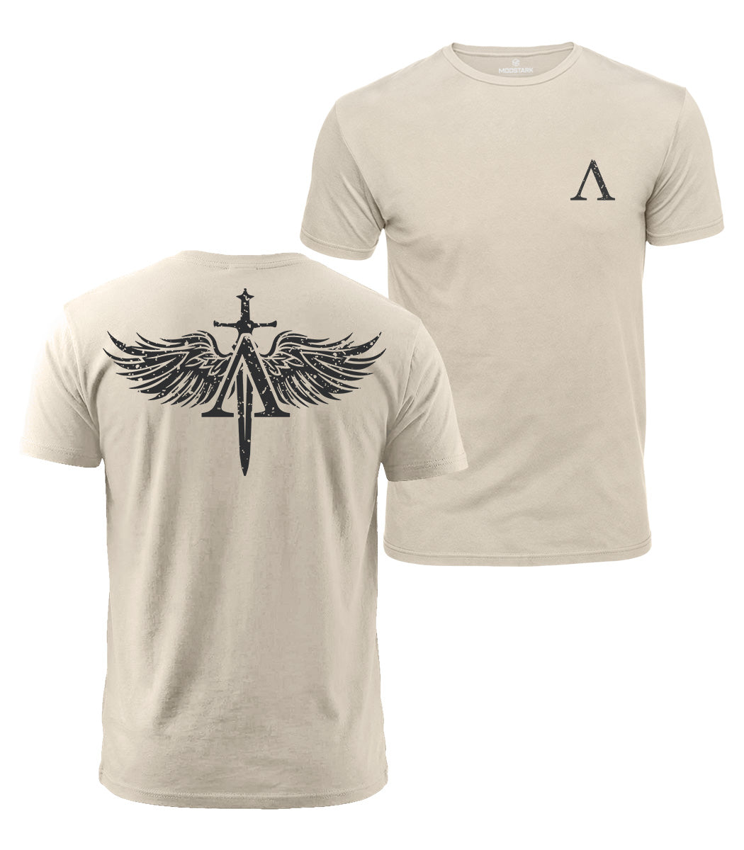 Winged Sword Cotton T-Shirt