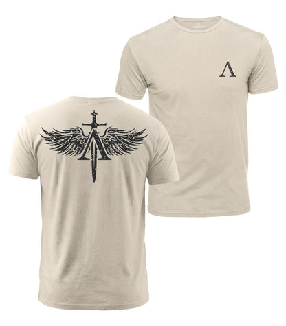 Winged Sword Cotton T-Shirt