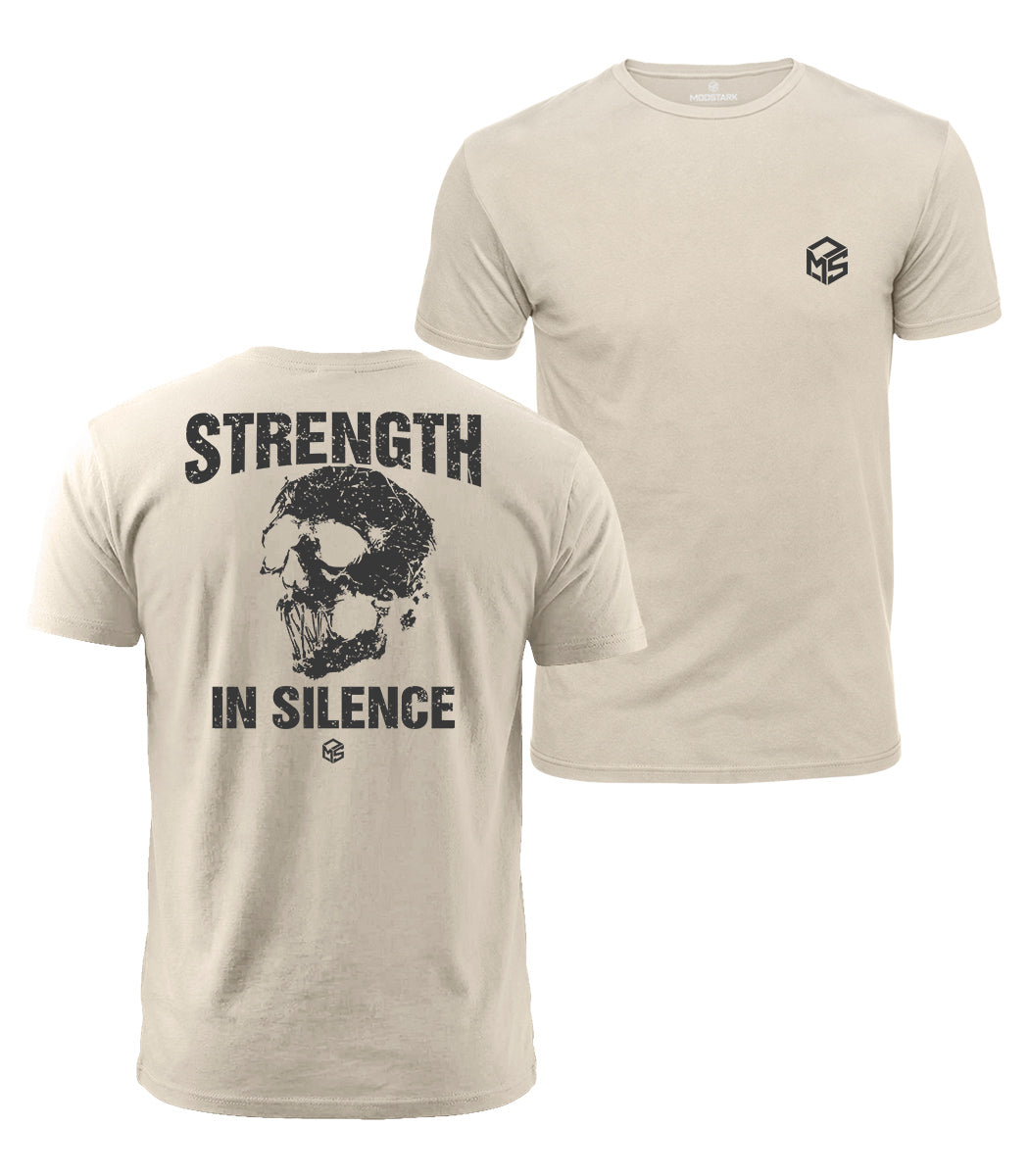 Strength In Silence Cotton T-Shirt