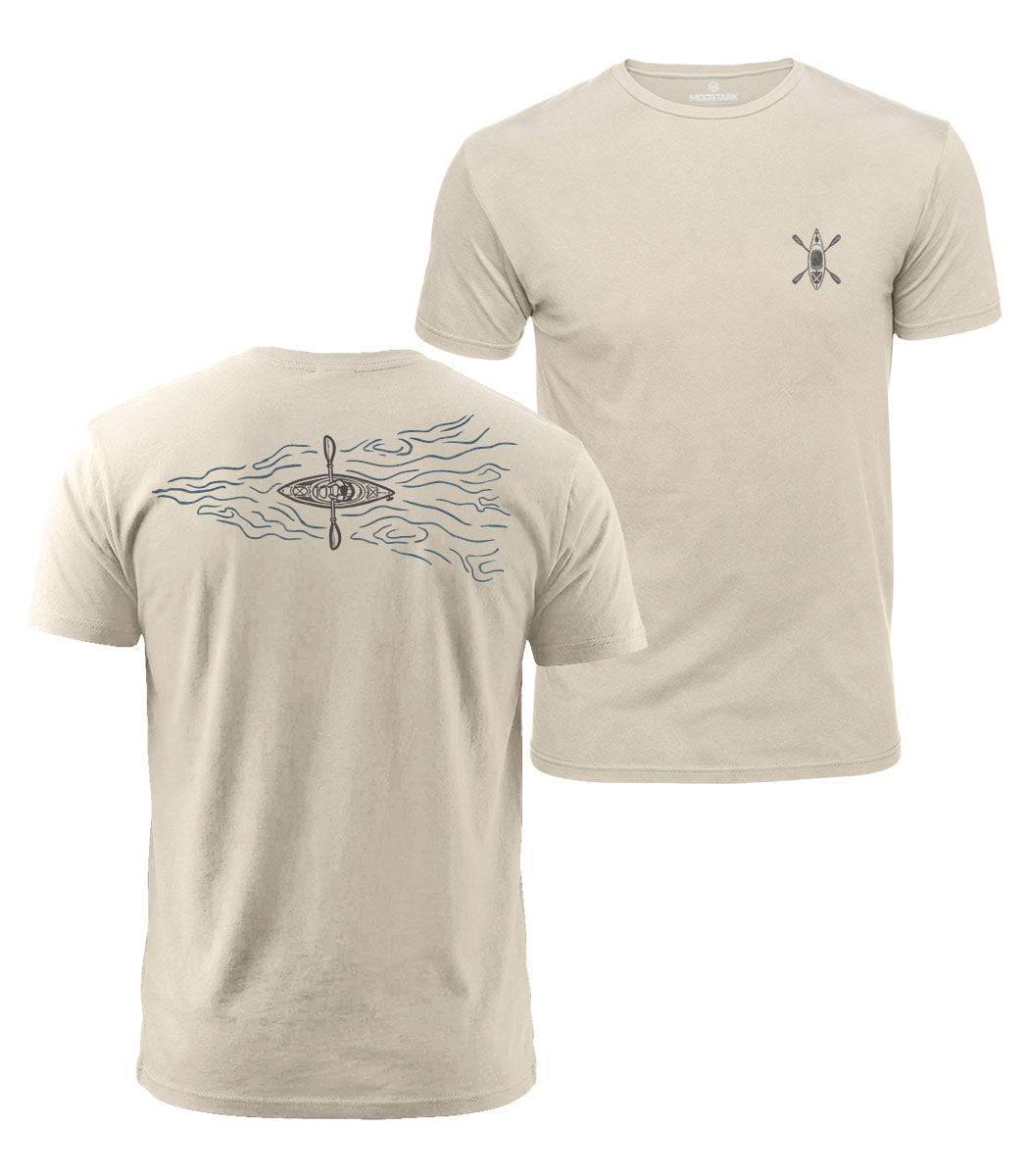 Kayak Waters Cotton T-Shirt