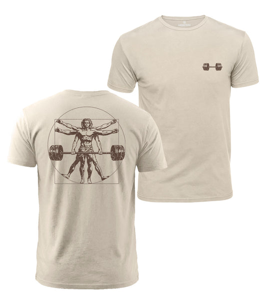 Vitruvian Lifter Cotton T-Shirt