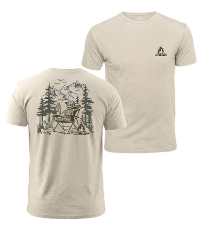 Camp Till I Die Cotton T-Shirt