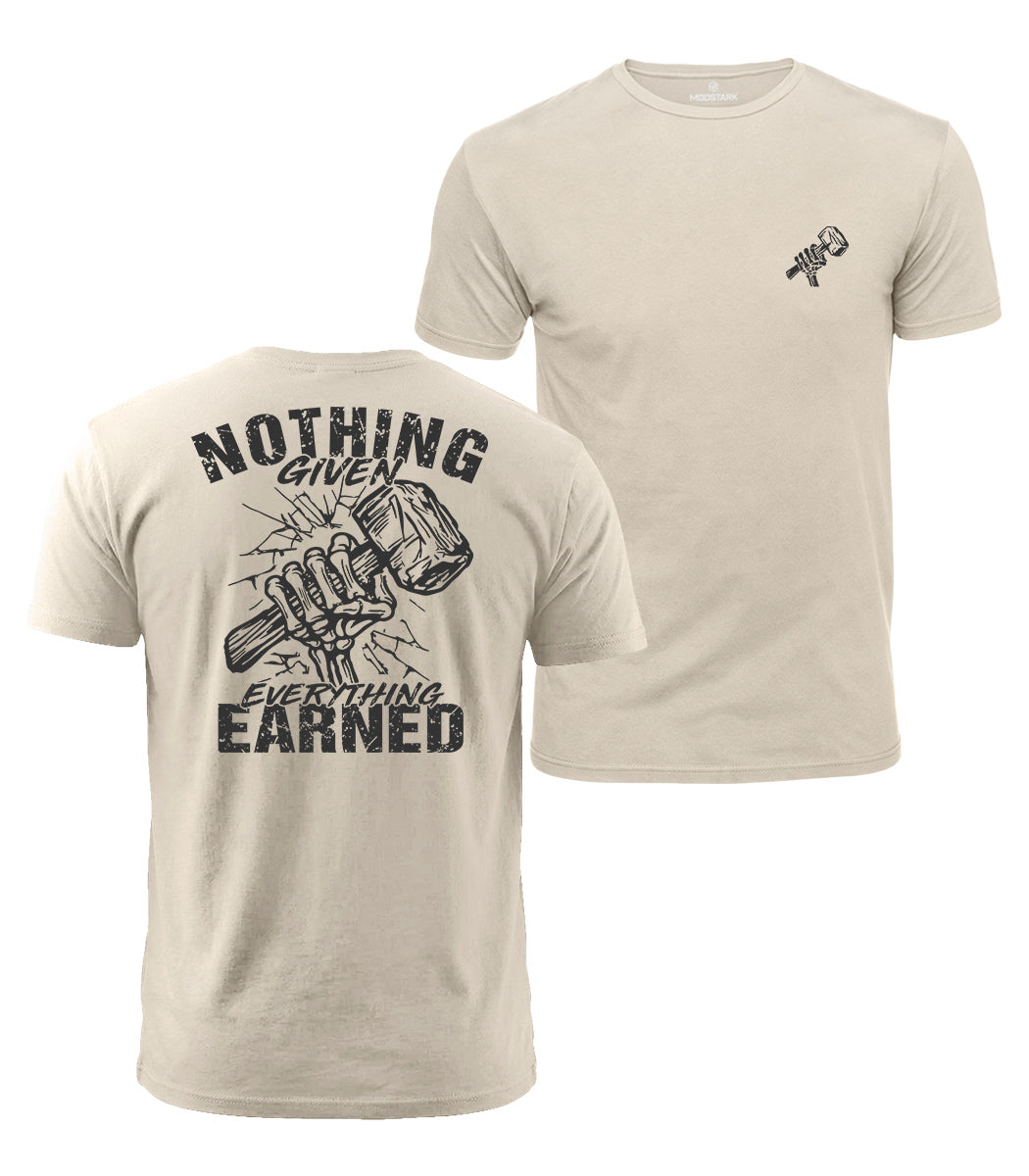 Everything Earned Cotton T-Shirt
