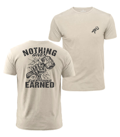 Everything Earned Cotton T-Shirt
