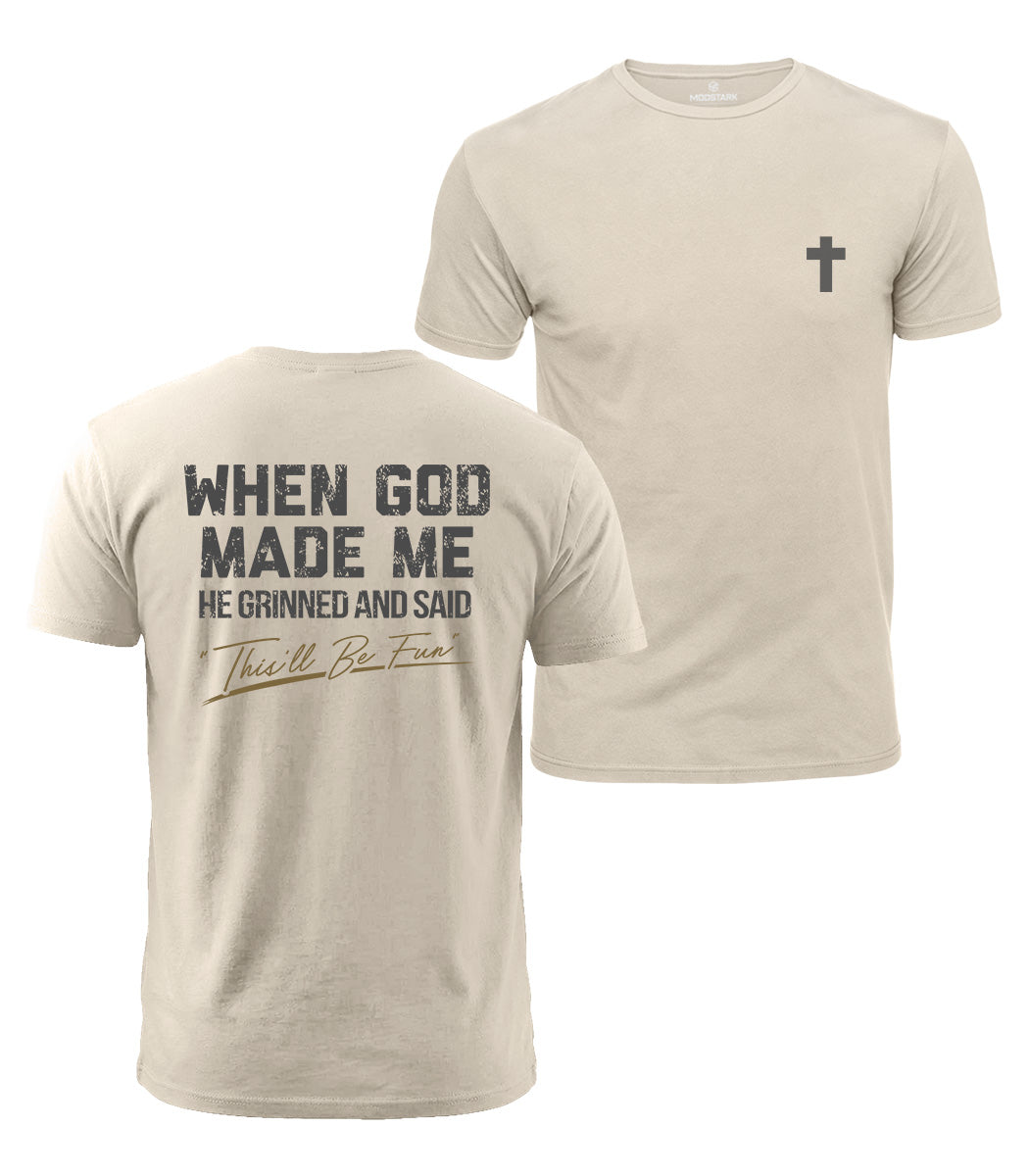 God-Made Cotton T-Shirt