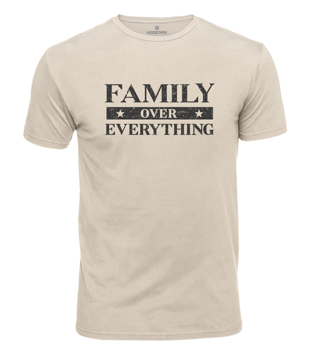 Family Over Everything Cotton T-Shirt