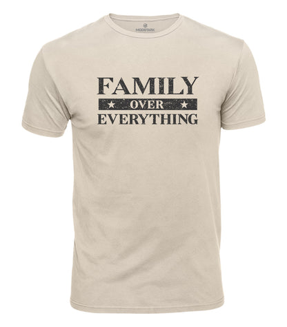 Family Over Everything Cotton T-Shirt