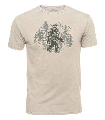 Bigfoot Golfing Cotton T-Shirt