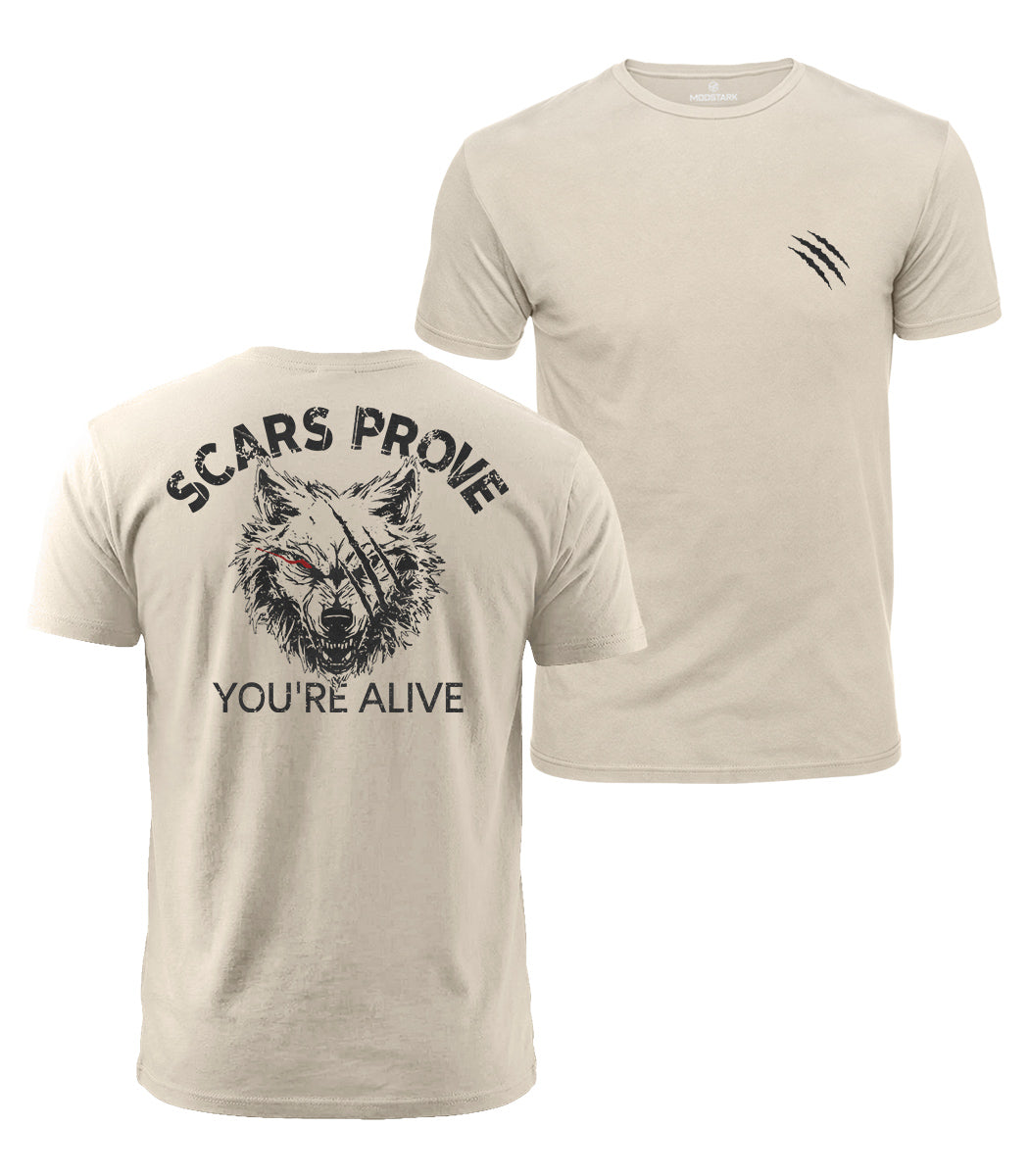 Scars Prove It Cotton T-Shirt