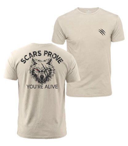 Scars Prove It Cotton T-Shirt