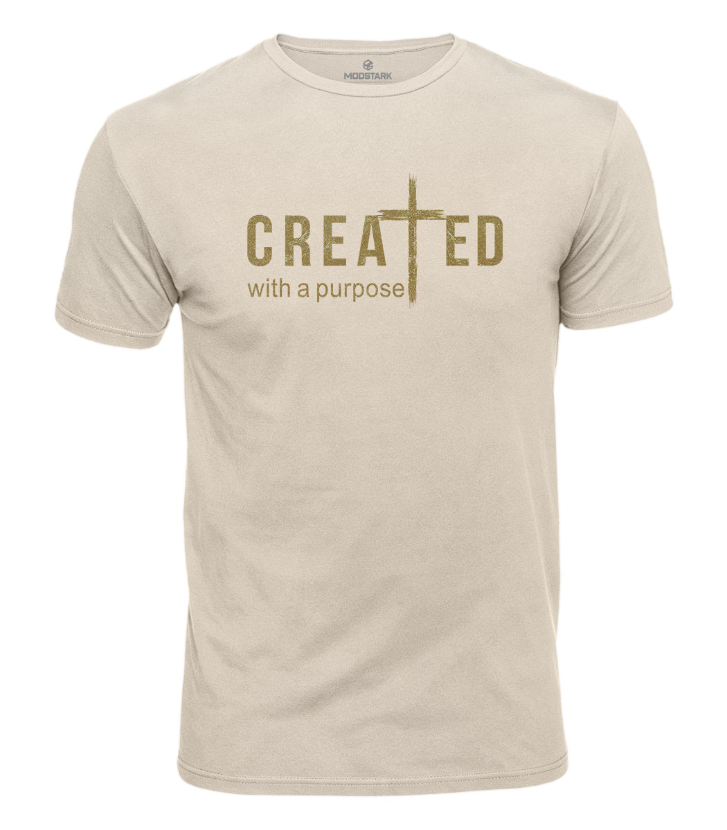 Created With A Purpose Cotton T-Shirt