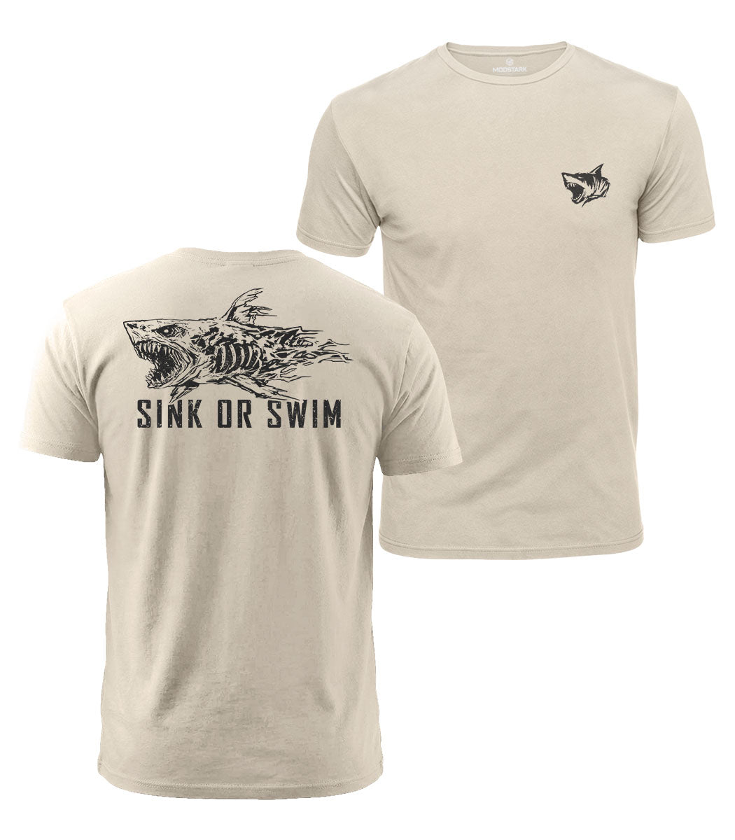 Sink Or Swim Cotton T-Shirt